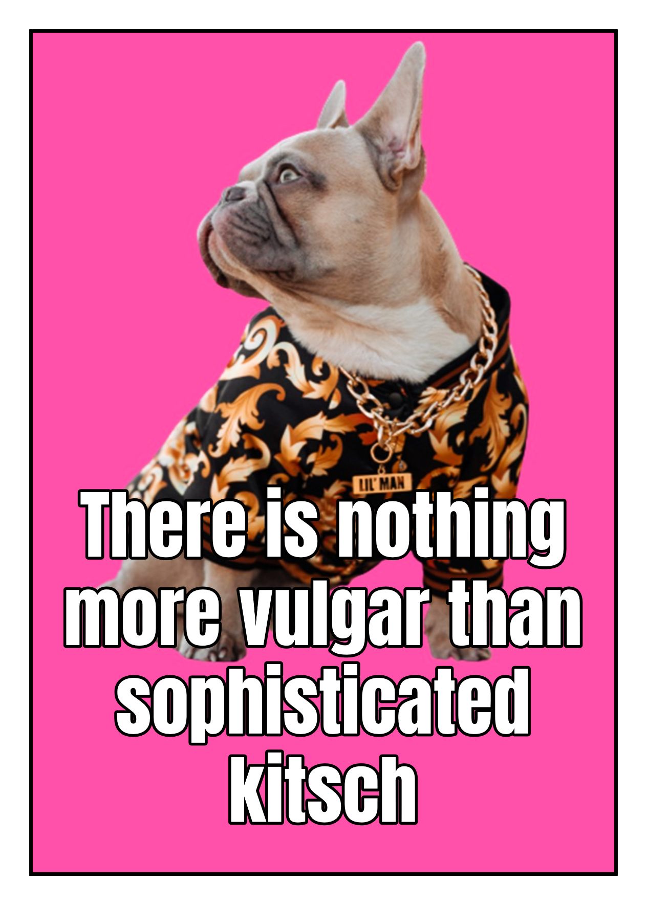 There is nothing more vulgar than sophisticated kitsch. Dwight Macdonald #quote bekitschig.blog